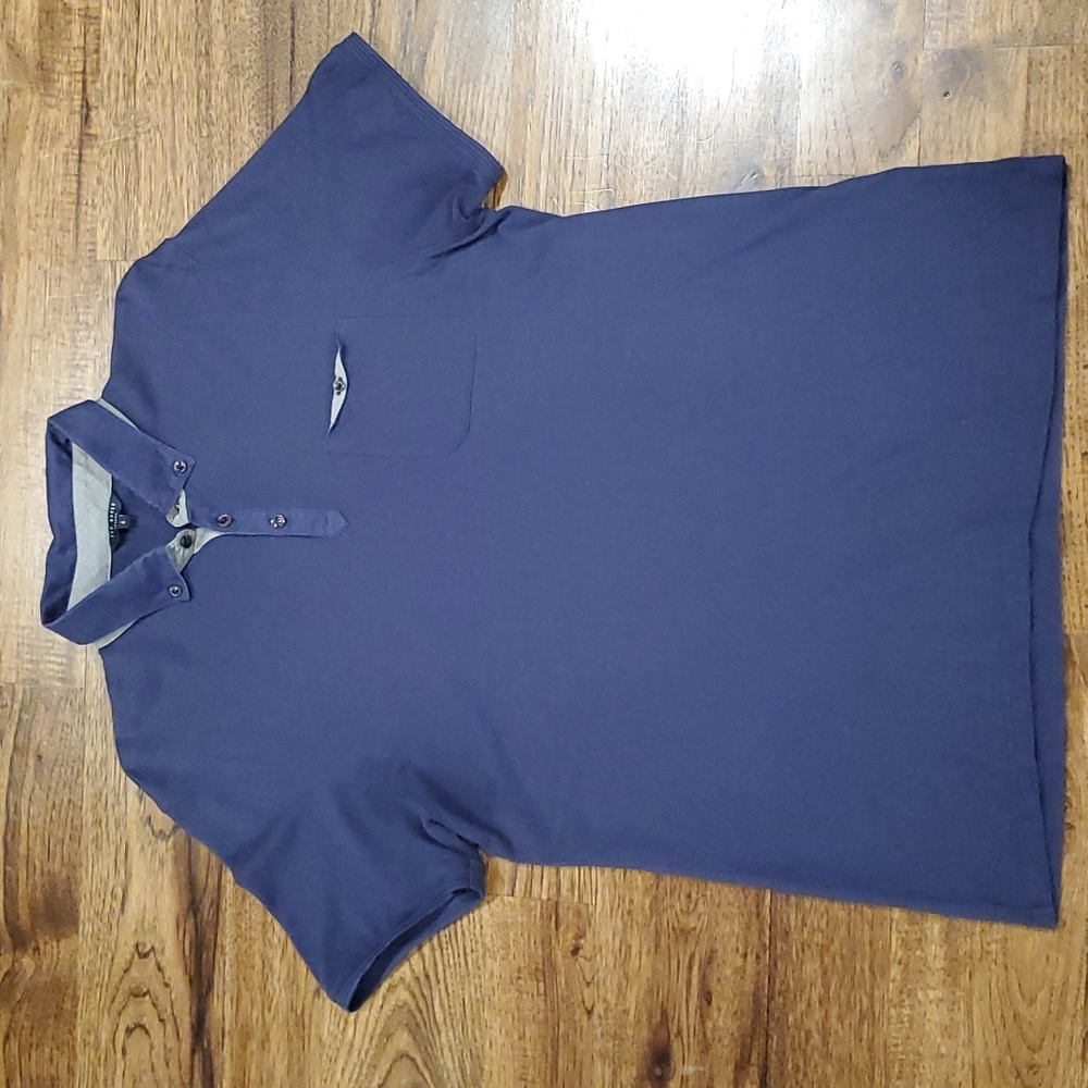 Mens Ted Baker blue polo shirt size 4
